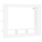 vidaXL Mobile Porta TV Bianco 152x22x113 cm in Legno Multistrato vidaXL Mobile Porta TV Bianco 152x22x113 cm in Legno Multistrato