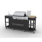 vidaXL Barbecue da Cucina per Esterni Montana 4 Fornelli vidaXL Barbecue da Cucina per Esterni Montana 4 Fornelli