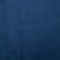 vidaXL Poltrona con Piedini Cromati Blu in Velluto vidaXL Poltrona con Piedini Cromati Blu in Velluto
