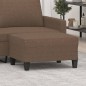 vidaXL Poggiapiedi Marrone 70x55x41 cm in Tessuto vidaXL Poggiapiedi Marrone 70x55x41 cm in Tessuto