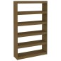 vidaXL Libreria/Divisorio Marrone 100x30x167,5 cm in Massello di Pino vidaXL Libreria/Divisorio Marrone 100x30x167,5 cm in Massello di Pino