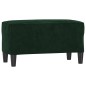 vidaXL Panca Verde Scuro 70x35x41 cm in Velluto vidaXL Panca Verde Scuro 70x35x41 cm in Velluto