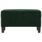 vidaXL Panca Verde Scuro 70x35x41 cm in Velluto vidaXL Panca Verde Scuro 70x35x41 cm in Velluto