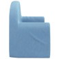 vidaXL Divano per Bambini a 2 Posti Blu in Morbido Peluche vidaXL Divano per Bambini a 2 Posti Blu in Morbido Peluche