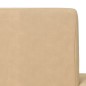 vidaXL Divano Letto per Bambini a 2 Posti Crema in Morbido Peluche vidaXL Divano Letto per Bambini a 2 Posti Crema in Morbido Peluche