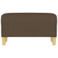 Panca Marrone 70x35x41 cm in Tessuto Panca Marrone 70x35x41 cm in Tessuto