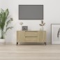 Mobile Porta TV Rovere Sonoma 102x44,5x50 cm Legno Multistrato Mobile Porta TV Rovere Sonoma 102x44,5x50 cm Legno Multistrato