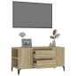 Mobile Porta TV Rovere Sonoma 102x44,5x50 cm Legno Multistrato Mobile Porta TV Rovere Sonoma 102x44,5x50 cm Legno Multistrato