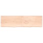 vidaXL Piano Bagno 220x60x4 cm in Legno Massello Non Trattato