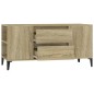 Mobile Porta TV Rovere Sonoma 102x44,5x50 cm Legno Multistrato Mobile Porta TV Rovere Sonoma 102x44,5x50 cm Legno Multistrato