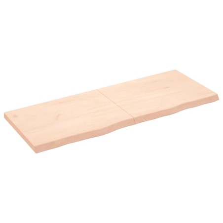 vidaXL Piano Bagno 160x60x6 cm in Legno Massello Non Trattato