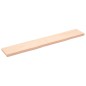 vidaXL Piano Bagno 180x30x6 cm in Legno Massello Non Trattato