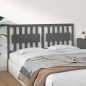 Testiera per Letto Grigia 165,5x4x100 cm Legno Massello di Pino Testiera per Letto Grigia 165,5x4x100 cm Legno Massello di Pino
