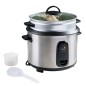 Livoo Cuociriso e Vaporiera per 10 Persone 1,8 L 700 W Argento Livoo Cuociriso e Vaporiera per 10 Persone 1,8 L 700 W Argento