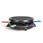Livoo Griglia per Raclette 6 Persone 800 W Nera Livoo Griglia per Raclette 6 Persone 800 W Nera