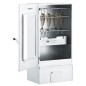 vidaXL Affumicatore e Forno BBQ con 1 kg di Trucioli 44,5x29x83 cm vidaXL Affumicatore e Forno BBQ con 1 kg di Trucioli 44,5x29x83 cm