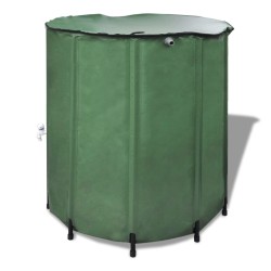 vidaXL Serbatoio per Acqua Piovana Pieghevole 750 L