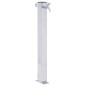 vidaXL Colonna d'Acqua da Giardino 100 cm Acciaio Inox Quadrato vidaXL Colonna d'Acqua da Giardino 100 cm Acciaio Inox Quadrato