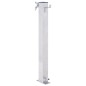 vidaXL Colonna d'Acqua da Giardino 100 cm Acciaio Inox Quadrato vidaXL Colonna d'Acqua da Giardino 100 cm Acciaio Inox Quadrato