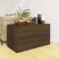 vidaXL Cassapanca Rovere Marrone 84x42x46 cm in Legno Ingegnerizzato
