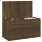 vidaXL Cassapanca Rovere Marrone 84x42x46 cm in Legno Ingegnerizzato