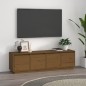 Mobile Porta TV Miele 156x37x45 cm in Legno Massello di Pino Mobile Porta TV Miele 156x37x45 cm in Legno Massello di Pino