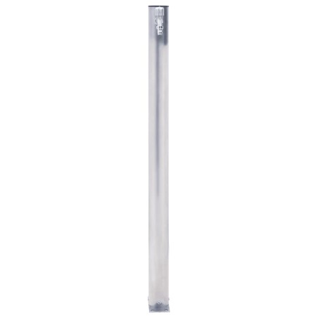 vidaXL Colonna d'Acqua da Giardino 60 cm Acciaio Inox Rotonda