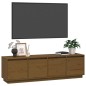 Mobile Porta TV Miele 156x37x45 cm in Legno Massello di Pino Mobile Porta TV Miele 156x37x45 cm in Legno Massello di Pino