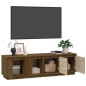 Mobile Porta TV Miele 156x37x45 cm in Legno Massello di Pino Mobile Porta TV Miele 156x37x45 cm in Legno Massello di Pino