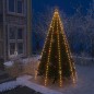 vidaXL Rete di Luci per Albero di Natale con 400 LED 400 cm vidaXL Rete di Luci per Albero di Natale con 400 LED 400 cm
