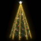 vidaXL Rete di Luci per Albero di Natale con 400 LED 400 cm vidaXL Rete di Luci per Albero di Natale con 400 LED 400 cm