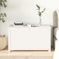 vidaXL Contenitore Portaoggetti Bianco 80x40x45,5cm Massello di Pino vidaXL Contenitore Portaoggetti Bianco 80x40x45,5cm Massello di Pino
