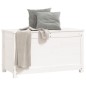 vidaXL Contenitore Portaoggetti Bianco 80x40x45,5cm Massello di Pino vidaXL Contenitore Portaoggetti Bianco 80x40x45,5cm Massello di Pino