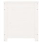 vidaXL Contenitore Portaoggetti Bianco 80x40x45,5cm Massello di Pino vidaXL Contenitore Portaoggetti Bianco 80x40x45,5cm Massello di Pino