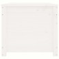 vidaXL Contenitore Portaoggetti Bianco 110x50x45,5cm Massello di Pino vidaXL Contenitore Portaoggetti Bianco 110x50x45,5cm Massello di Pino