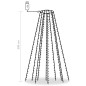 vidaXL Rete di Luce per Albero di Natale 300 LED Blu 300 cm vidaXL Rete di Luce per Albero di Natale 300 LED Blu 300 cm