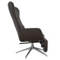 vidaXL Poltrona Relax con Poggiapiedi in Similpelle Marrone Lucido vidaXL Poltrona Relax con Poggiapiedi in Similpelle Marrone Lucido