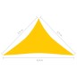 Vela Parasole 160 g/m² Gialla 3,5x3,5x4,9 m in HDPE Vela Parasole 160 g/m² Gialla 3,5x3,5x4,9 m in HDPE