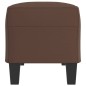 Panca Marrone 100x35x41 cm in Similpelle