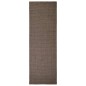 vidaXL Tappeto in Sisal per Tiragraffi Marrone 66x200 cm vidaXL Tappeto in Sisal per Tiragraffi Marrone 66x200 cm
