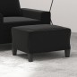 vidaXL Poggiapiedi Nero 60x50x41 cm in Tessuto Microfibra vidaXL Poggiapiedi Nero 60x50x41 cm in Tessuto Microfibra