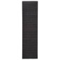 vidaXL Tappeto in Sisal per Tiragraffi Nero 66x250 cm