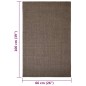 vidaXL Tappeto in Sisal per Tiragraffi Marrone 66x100 cm vidaXL Tappeto in Sisal per Tiragraffi Marrone 66x100 cm