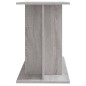 vidaXL Supporto Acquario 100x40x60 cm Legno Multistrato Grigio Sonoma vidaXL Supporto Acquario 100x40x60 cm Legno Multistrato Grigio Sonoma