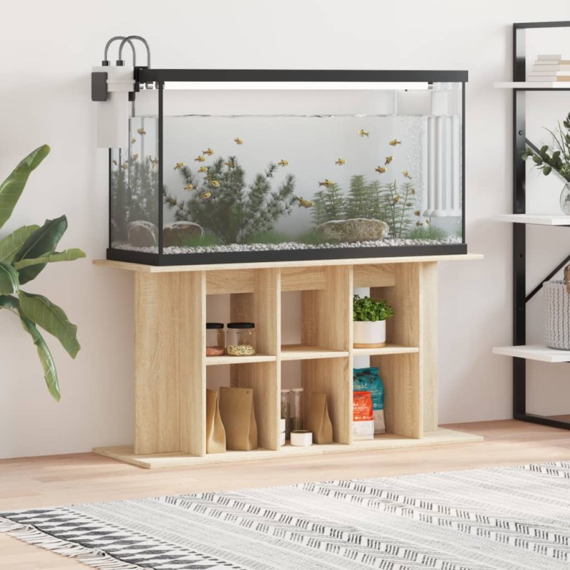 vidaXL Supporto Acquario 120x40x60 cm Legno Multistrato Rovere Sonoma vidaXL Supporto Acquario 120x40x60 cm Legno Multistrato Rovere Sonoma