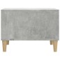 Tavolino Salotto Grigio Cemento 60x50x36,5 cm Legno Multistrato Tavolino Salotto Grigio Cemento 60x50x36,5 cm Legno Multistrato