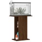 vidaXL Supporto per Acquario 60,5x36x72,5cm Multistrato Rovere Marrone vidaXL Supporto per Acquario 60,5x36x72,5cm Multistrato Rovere Marrone