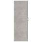 Mobile Porta TV a Parete Grigio Cemento 40x34,5x100 cm Mobile Porta TV a Parete Grigio Cemento 40x34,5x100 cm