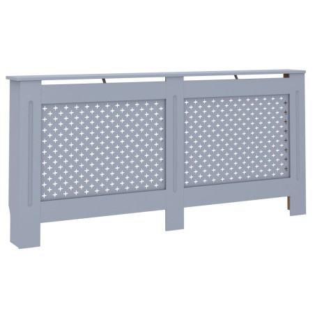 vidaXL Copertura per Radiatore Antracite 172x19x81 cm in MDF