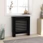 vidaXL Copertura per Radiatore Nera in MDF 78 cm vidaXL Copertura per Radiatore Nera in MDF 78 cm